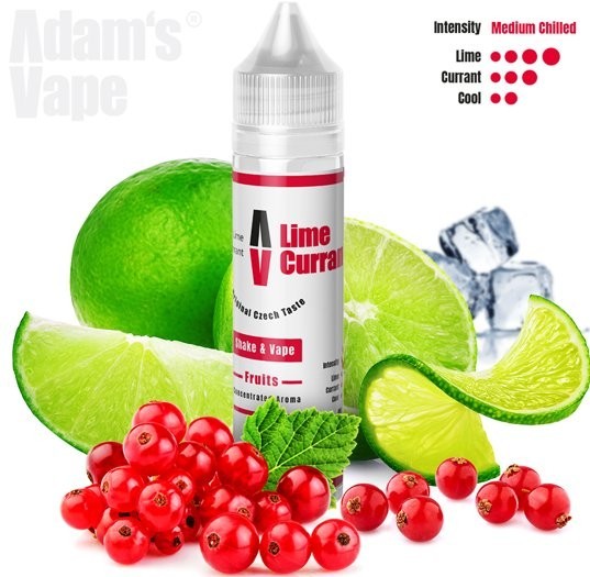 Příchuť Adam´s Vape Shake and Vape 10ml Lime Currant