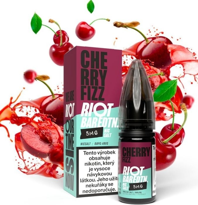 Liquid Riot BAR EDTN Salt Cherry Fizz (Třešňová směs) 10ml-10mg