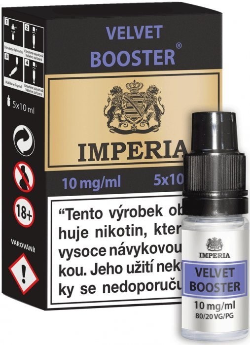 Booster IMPERIA Velvet PG20-VG80 5x10ml-10mg