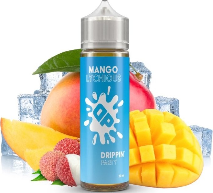 Příchuť Drippin Party S&V 10ml Mango Lychious (Chladivé mango a liči)