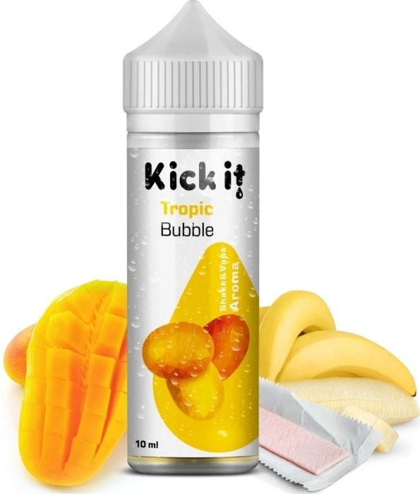 Příchuť KickIt S&V 10ml Tropická žvýkačka (Tropic Bubble)