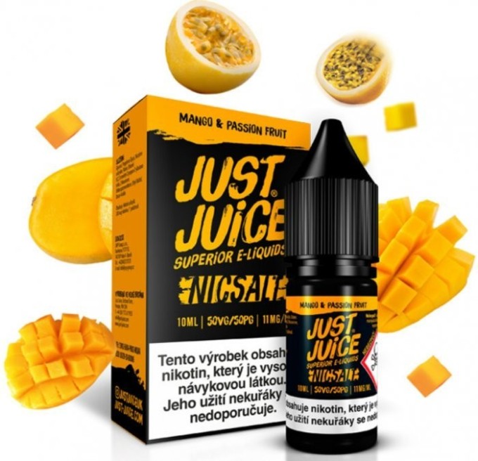 Liquid Just Juice SALT Mango & Passion Fruit 10ml - 11mg