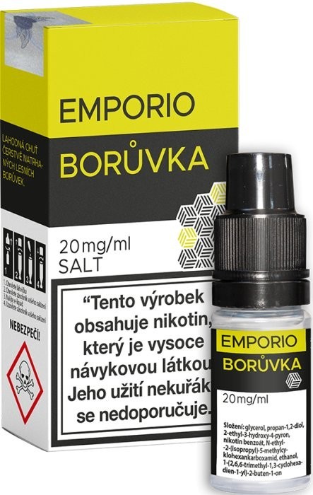 Liquid EMPORIO SALT Blueberry (Borůvka) 10ml - 20mg