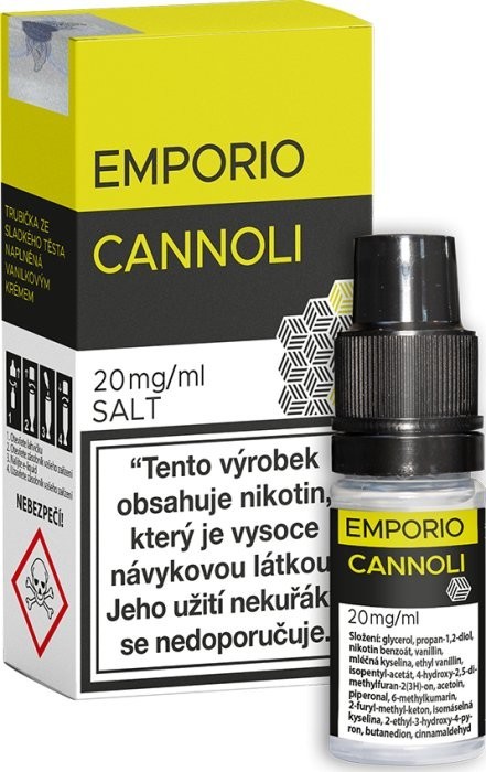 Liquid EMPORIO SALT Cannoli 10ml - 20mg