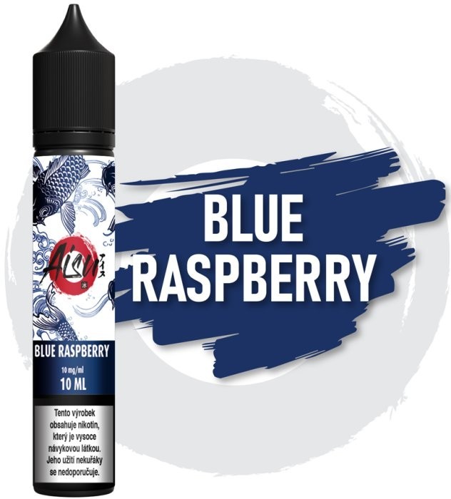 Liquid ZAP! Juice Aisu Nic SALT Ledová modrá malina (Blue Raspberry Ice) 10ml - 10mg