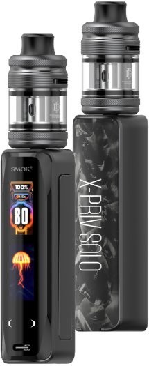 Smoktech X-PRIV Solo 80W Grip Full Kit Black Shell