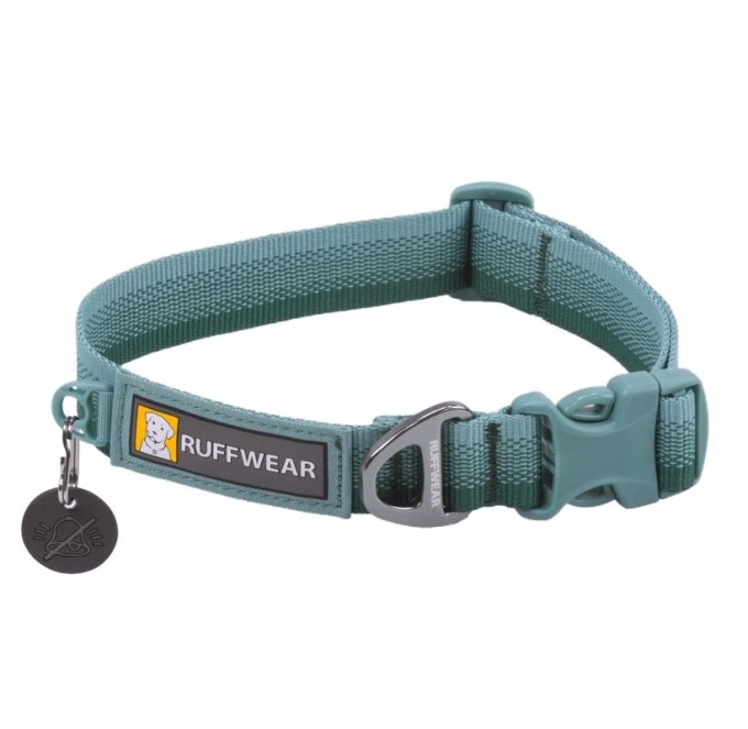 Obojok pre psy Ruffwear Front Range™ Collar-River-Rock-Green-51 - 66cm