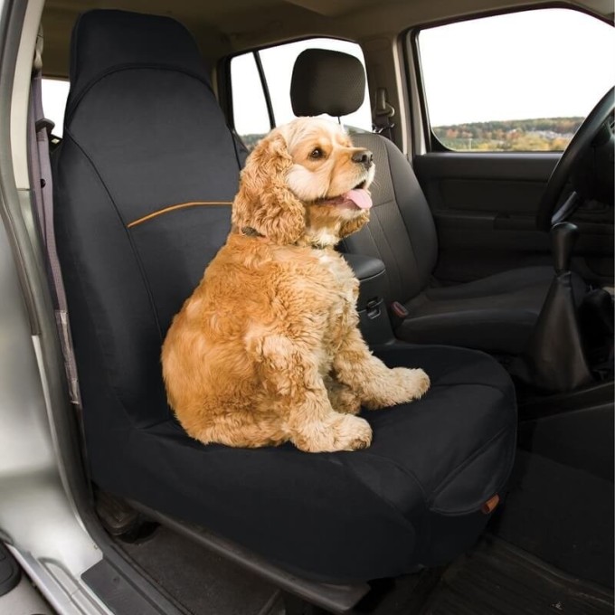 Ochranný poťah na predné sedadlo Kurgo Co-Pilot Bucket Seat Cover -black