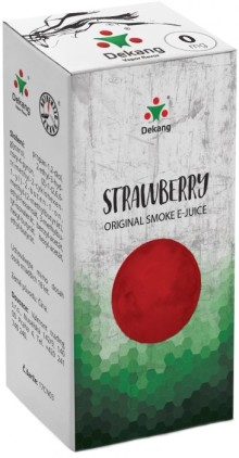 Liquid Dekang Strawberry 10ml - 0mg (Jahoda)