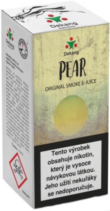 Liquid Dekang Pear (Hruška) 10ml - 6mg