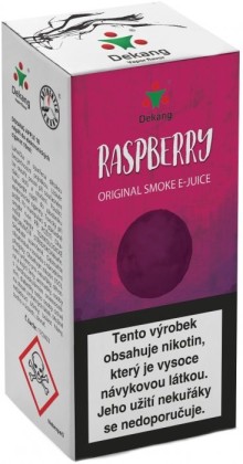 Liquid Dekang Raspberry 10ml - 6mg (Malina)