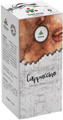 Liquid Dekang Cappuccino 10ml-0mg (Kapučíno)