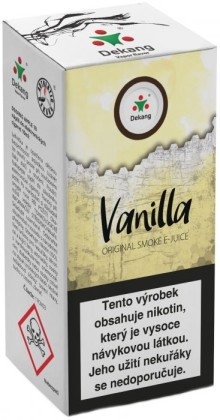 Liquid Dekang Vanilla 10ml - 3mg (Vanilka)