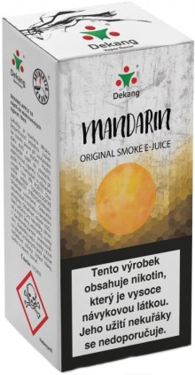 Liquid Dekang Mandarin 10ml - 16mg (mandarinka)