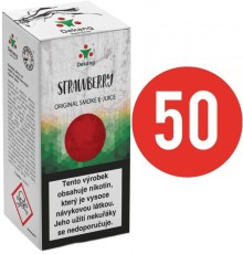 Liquid Dekang Fifty Strawberry 10ml - 6mg (Jahoda)