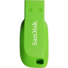 SANDISK 173304 USB FD 16GB CRUZER BLADE GREEN