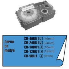 CASIO XR 12 BU1 BARVÍCÍ PÁSKA