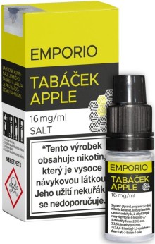 Liquid EMPORIO SALT Tabáček - Apple 10ml - 16mg