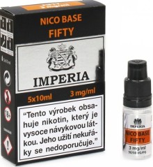 Nikotinová báze IMPERIA Fifty PG50-VG50 5x10ml-3mg