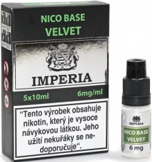 Nikotinová báze IMPERIA Velvet PG20-VG80 5x10ml-6mg